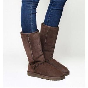 Classic tall chocolate ugg boots Clearance